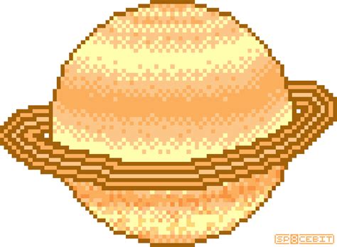 Saturn Pixel Art