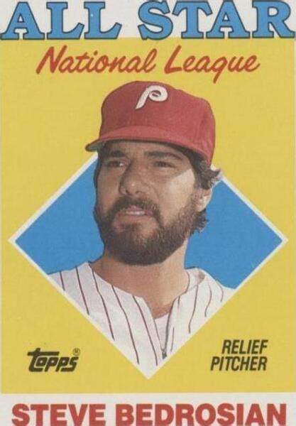 1988 Topps All Star 407 Steve Bedrosian For Sale Online EBay