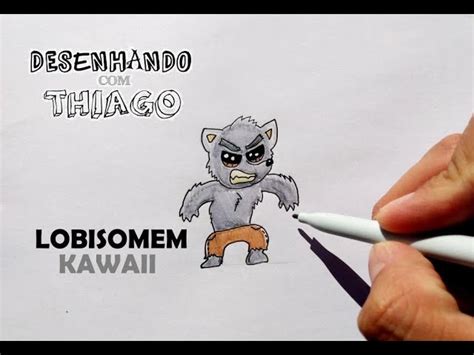 Como Desenhar Um Lobisomem - Como Desenhar Um Lobisomem Facil