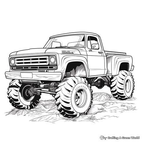 Chevy Mud Truck Drawings