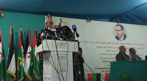 E Congr S Du Front Polisario La Lutte Seule Option Pour Les