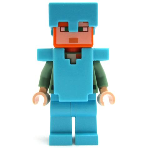 LEGO Alex With Medium Azure Legs Armor And Helmet Minifigure Inventory