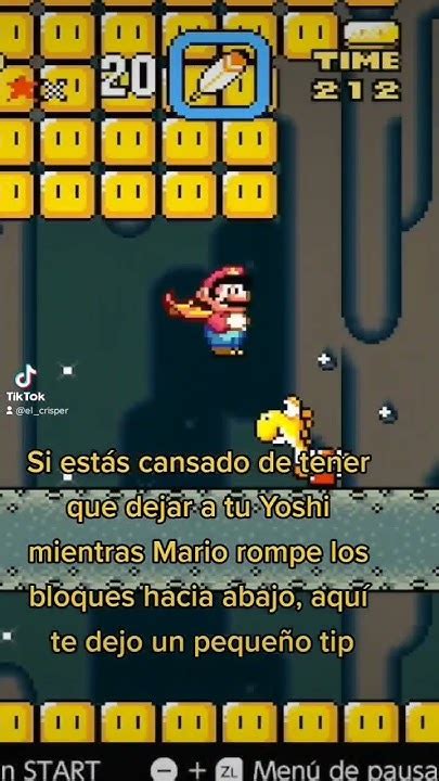 Aprende El Truco Secreto Para Saltar Con Yoshi En Super Mario World En