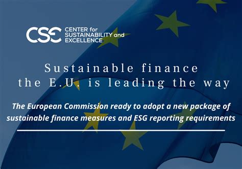 Eu Claims Global Leadership In Non Financial Reporting With The New