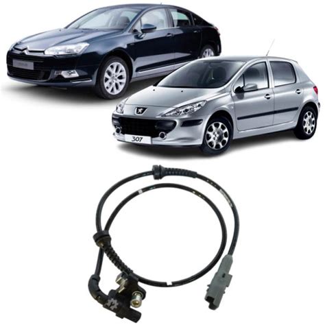 Sensor Abs Traseiro Peugeot 208 307 Citroen C4 C5 Original Autorizada Pecas