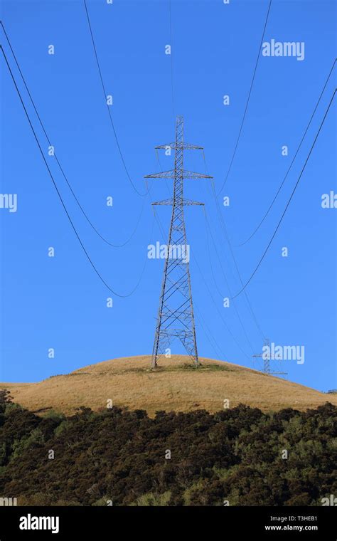 Electric Pylons Powerlines Hi Res Stock Photography And Images Alamy