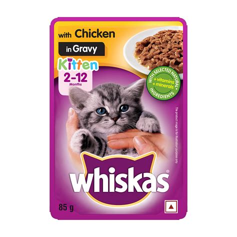 Whiskas Chicken Gravy Adult Wet Cat Food, 50% OFF