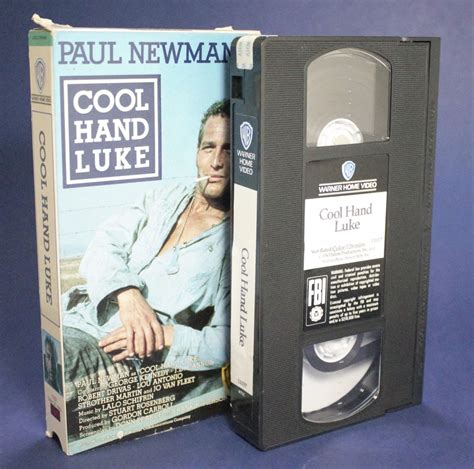 Vintage Vhs Cool Hand Luke Movie Paul Newman Film Warner Etsy