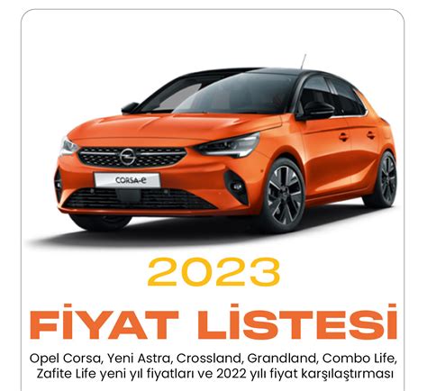 Opel Ocak Fiyat Listesi