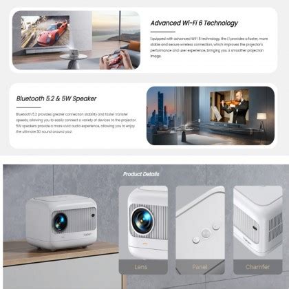 Yaber L Lifestyle Projector Android With Built In Massive Apps Wi