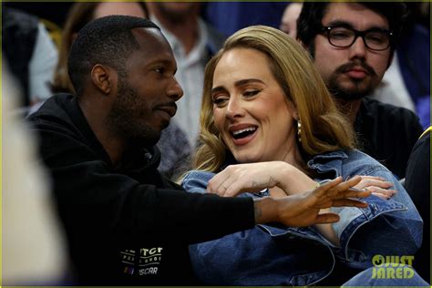 Adele Sits Courtside with Boyfriend Rich Paul at NBA Playoffs Game ...