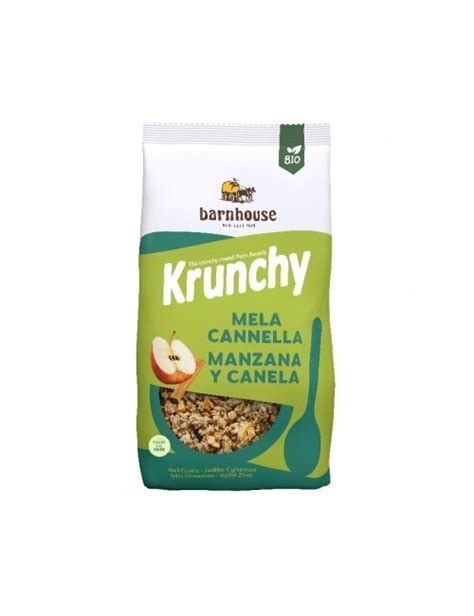 Krunchy Manzana Canela BARNHOUSE 750 Gr BIO