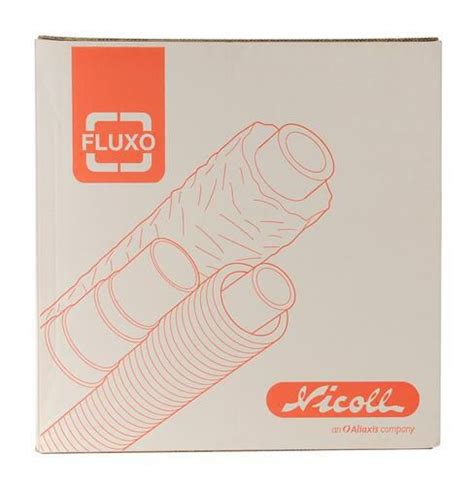 NICOLL Tube pré isolé en couronne Fluxo diamètre 16mm épaisseur 2mm