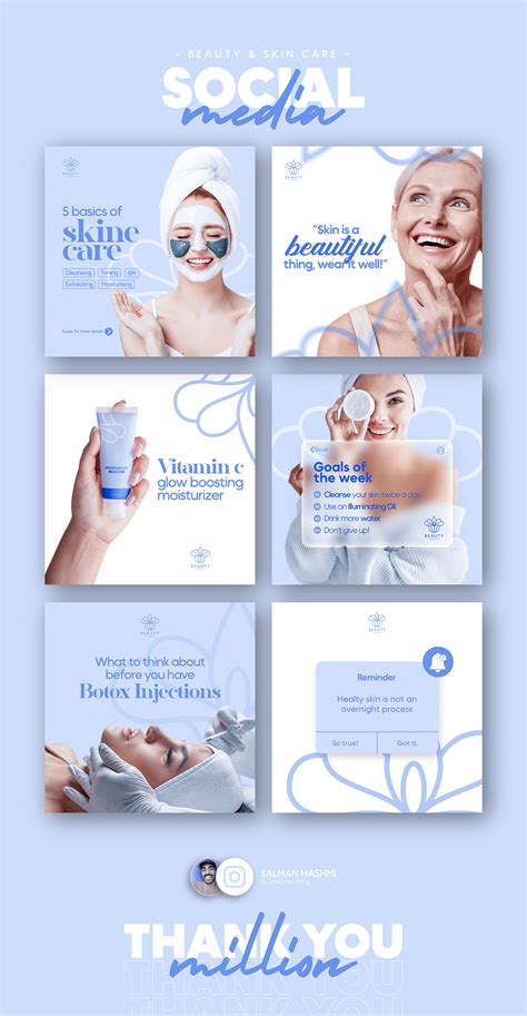 Social Media - Skin care & Beauty | Behance