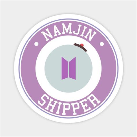 Bts Namjin Namjoon Seokjin Shipper Logo Emblem Typography By Morcaworks