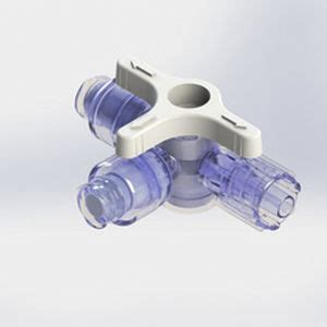 Connecteur De Perfusion En T Elcam Medical Italy Avec Robinet