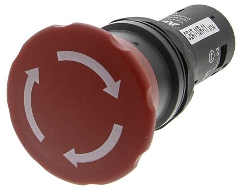 1SFA619550R1071 CE4T 10R 11 ABB Compact Series Red Emergency Stop