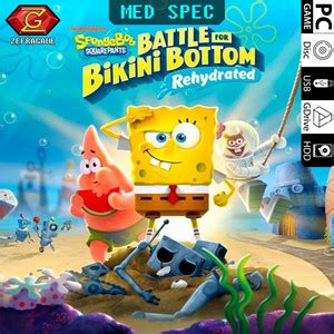 Promo SpongeBob Squarepants Battle For Bikini Bottom DVD GAME PC KASET GAME GDrive Kota