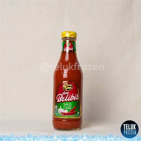 Jual Dua Belibis Saus Cabe 340 Ml Cabai Sambal Sambel Botol Kaca 340ml