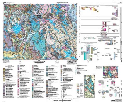 Database For The Geologic Map Of The Mount Baker Minute By Minute