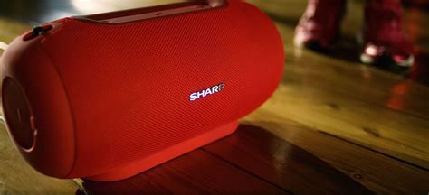 Sharp Announce Portable Bluetooth Speaker Range Technuovo