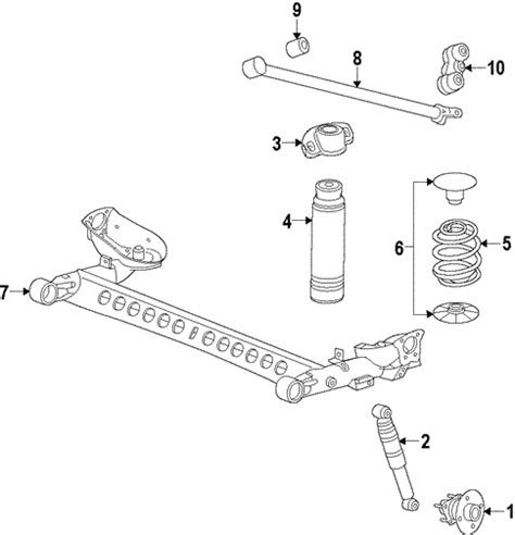 Oem 2013 Chevrolet Cruze Rear Suspension Parts