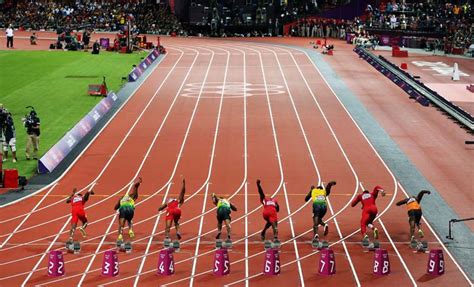 Atletismo Pruebas De Pista Velocidad