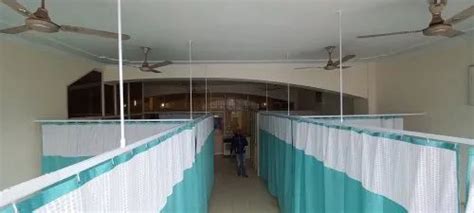 Aluminium Curved Hospital Cubicle Track Size 16 Feet At Rs 50 Square