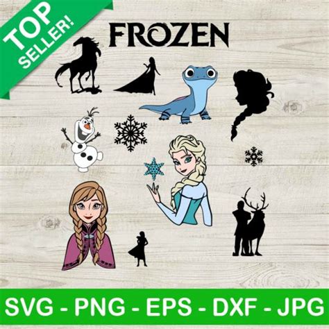 Frozen Disney Svg Bundle Frozen Svg Disney Svg