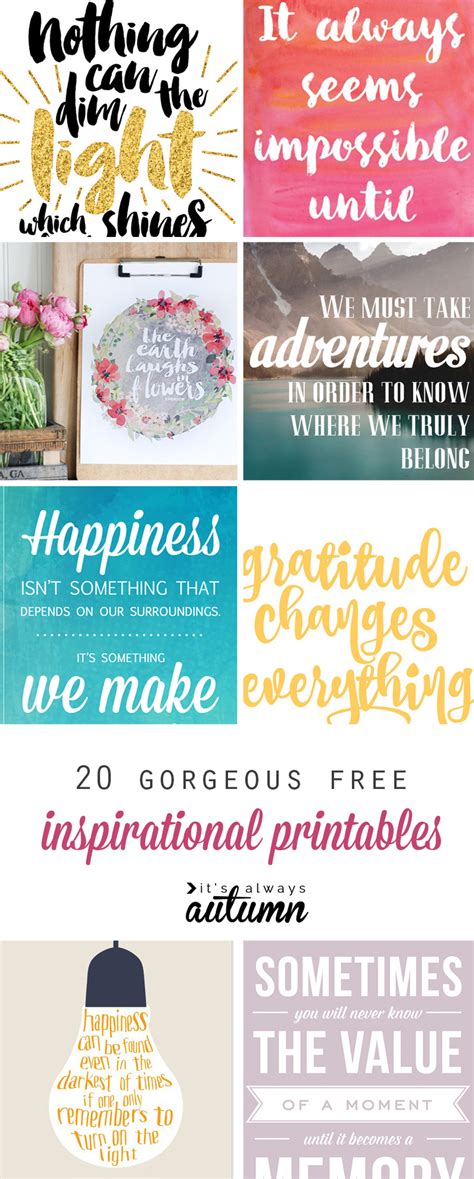 Freebie Printable Collage Sheet Quote Labels HG Designs Worksheets