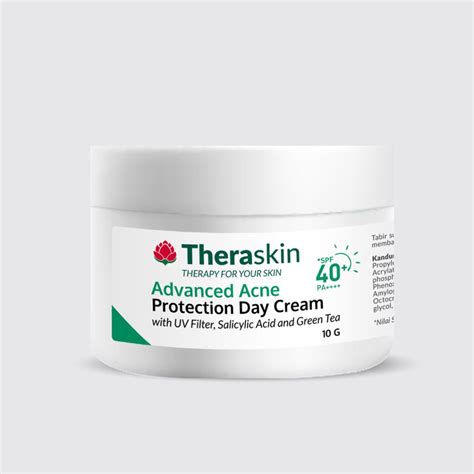 Advanced Acne Protection Day Cream Theraskin Official Website