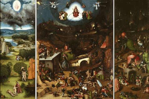 Hieronymus Bosch Juicio final 1501 247164 cm Descripción de la obra