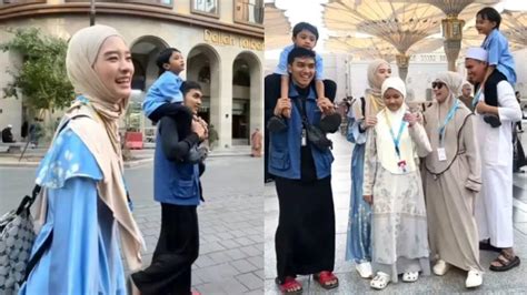 5 Potret Inara Rusli Dan Hendra Zayn Umroh Ke Tanah Suci Disebut