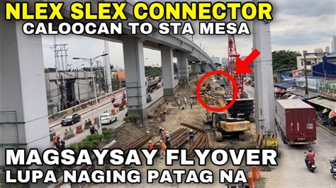 NLEX SLEX CONNECTOR CALOOCAN TO ESPAÑA LATEST UPDATE MAGSAYSAY