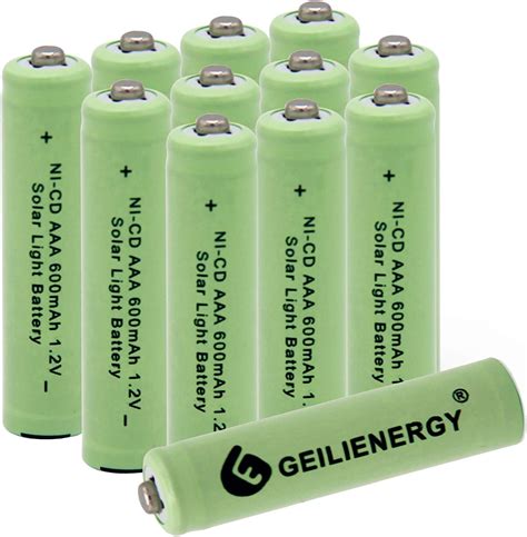 Baobian Aaa Ni Cd 600mah 1 2v Triple A Rechargeable Batteries For Outdoor Solar