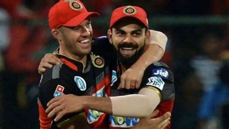 Bromance At Its Best Virat Kohli Shares Photo With Rcb Teammate Ab De Villiers On Twitter