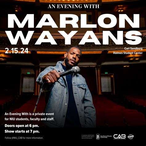 Marlon Wayans to perform at NIU in free show for students, faculty and ...