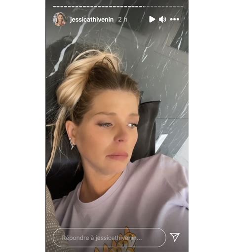 Photo Jessica Thivenin Au Bord Des Larmes Sur Instagram Elle Se