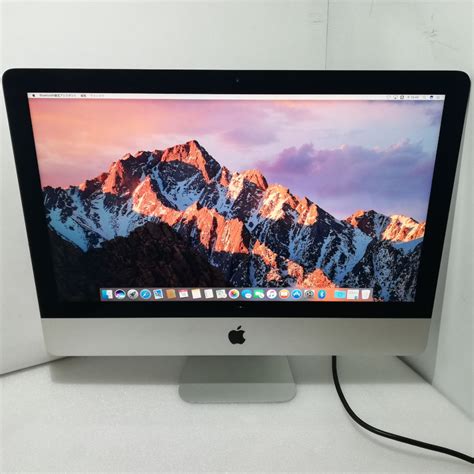 【楽天市場】【中古】apple Imac 21 5インチ Late 2015 A1418 Core I5 5250u 1 6ghz 8gb Hdd1tb Macos Sierra 10 12