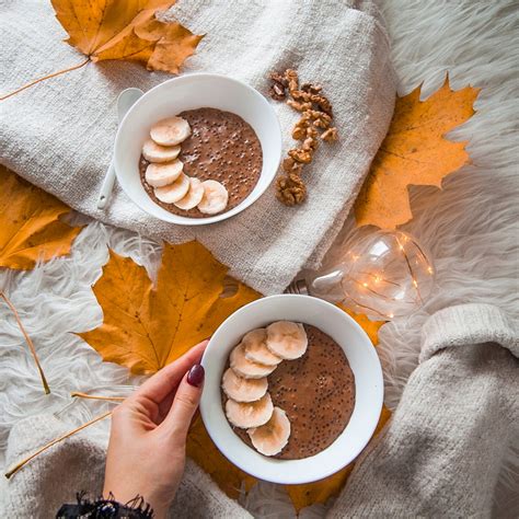 Czekoladowy pudding z tapioki zdrowy przepis na śniadanie deser