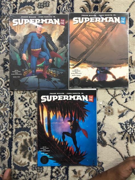 Superman Year One Black Label Set Frank Miller John Romita Jr