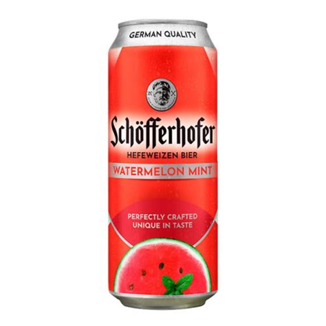 Schofferhofer Sandia Menta Lata Cervezas Del Mundo