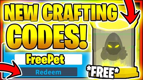 ALL NEW SECRET OP WORKING CODES CRAFTING UPDATE Roblox Champion