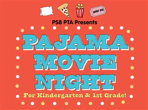 Pajama Movie Night By Pta Of Ps 8