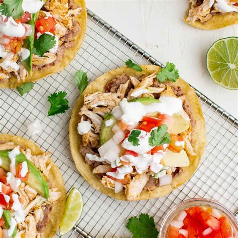 Chicken Tostadas Easy Chicken Recipes