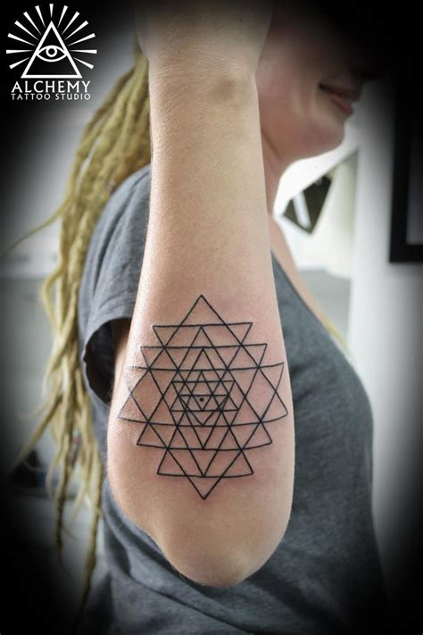 Unlock The Power Of Yantra Tattoo Symbolism And Designs