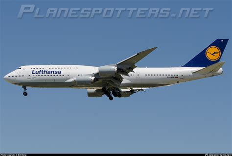 D ABYM Lufthansa Boeing 747 830 Photo By Bill Wang ID 774071