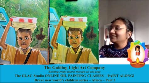 The GLAC Studio Oil Painting PAINT ALONG Brave New Worlds