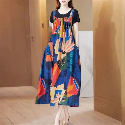 Robe Midi Pliss E Imprim Floral Pour Femmes Grande Taille Ensemble Deux