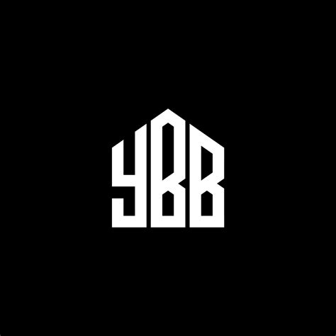 Diseño De Logotipo De Letra Ybb Sobre Fondo Negro Ybb Concepto De